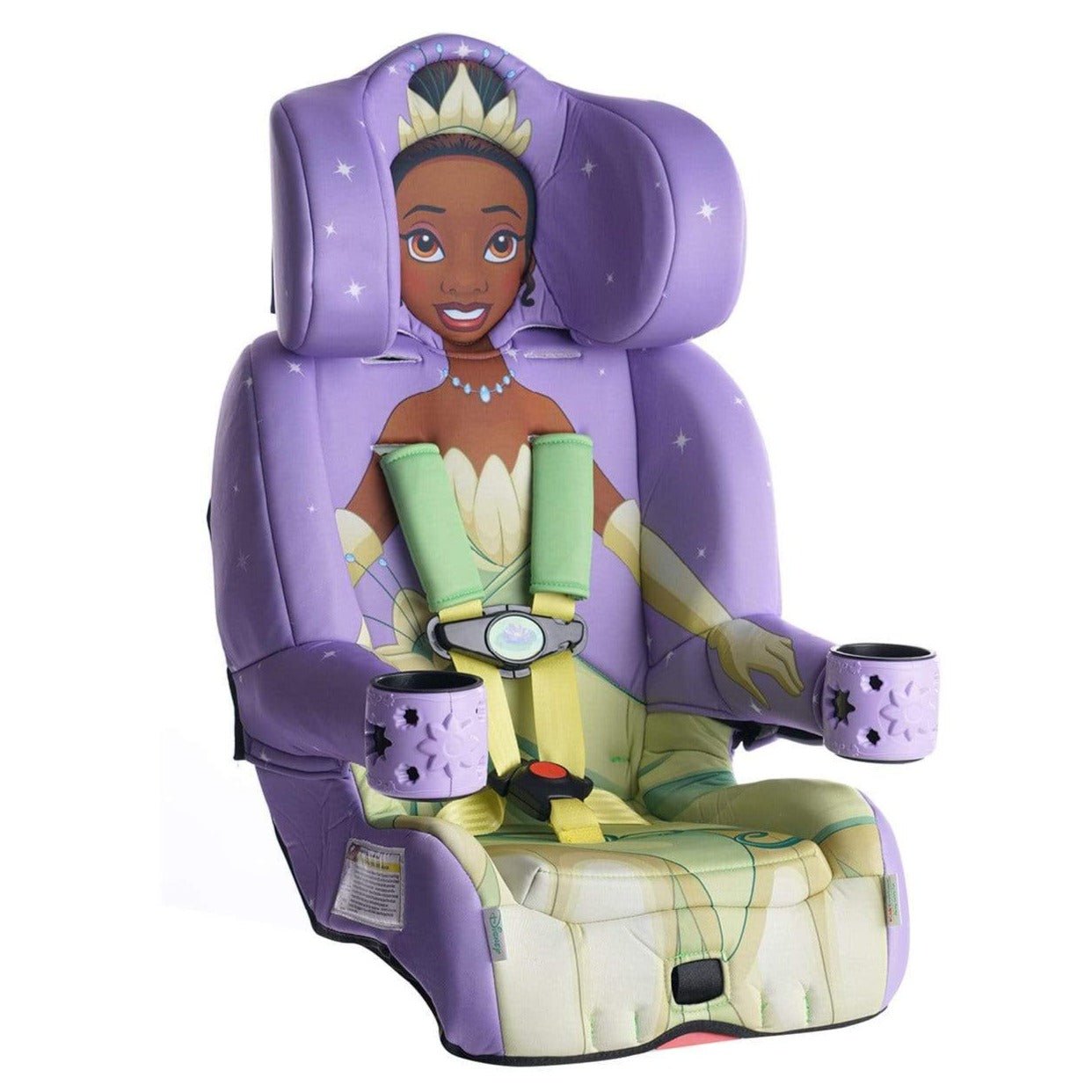Princess Tiana 2-in-1 Harness Booster Car Seat